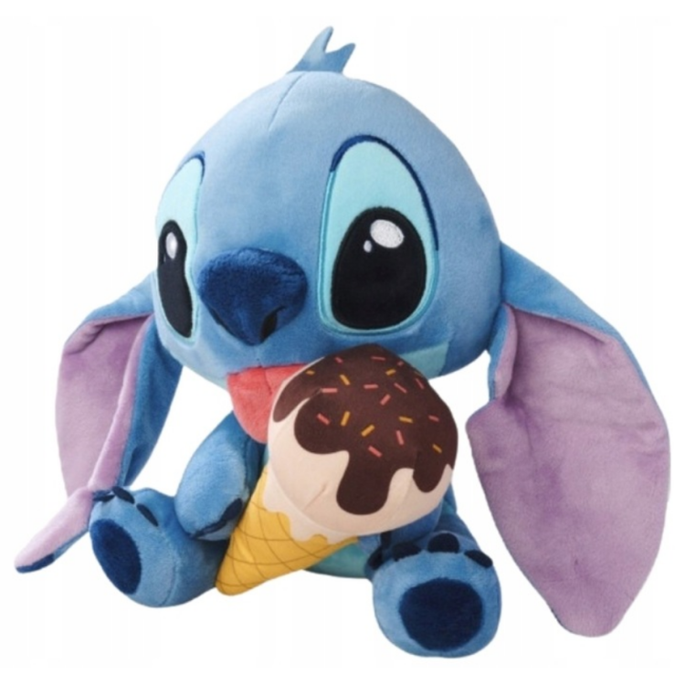 Plyšová hračka Stitch so zmrzlinou – 25cm